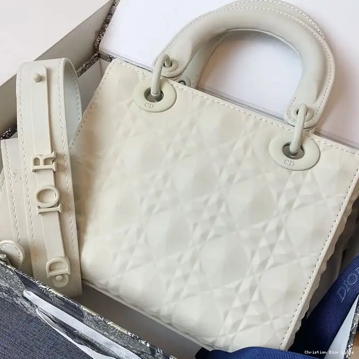 Cheap Calfskin Cannage Frosted Small White Dior Bag Ultramatte Lady 0412 Luxury